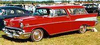 1957 Chevrolet Bel Air Nomad 2-door 6-passenger Station Wagon