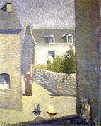 Rue à Saint-Briac (1886).