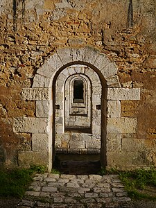 Piles creuses du pont de la citadelle du Château-d'Oléron par Simon de l'Ouest