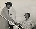 Image 2Malawi's first Prime Minister and later the first President, Hastings Banda (left), with Tanzania's President Julius Nyerere (from Malawi)