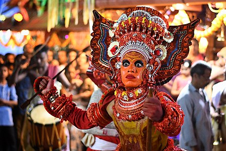 Theyyam שצולם על ידי Shagil Kannur