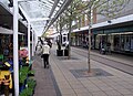 The shopping precinct has over one hundred shops
