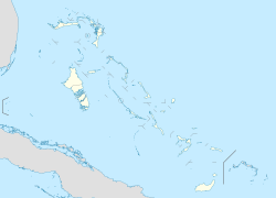 Thành phố Nassau trên bản đồ Bahamas