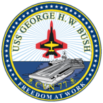 Az USS George H.W. Bush jelvénye
