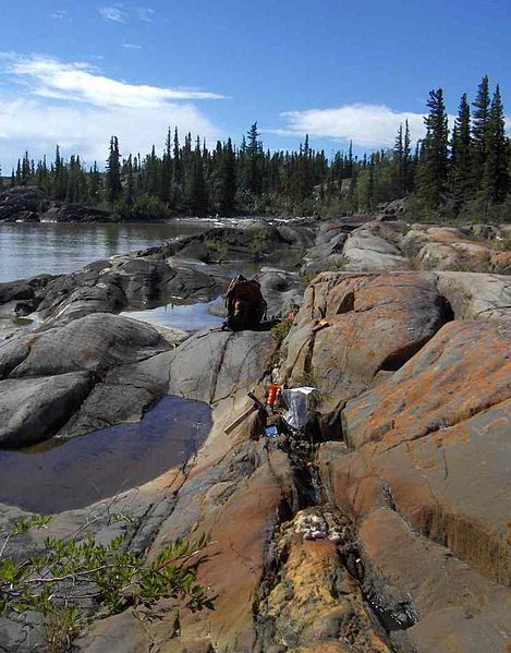 File:Copper-stained quartz in NWT.jpg