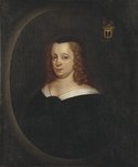 Porträtt av Ebba Brahe (1596-1674). Nationalmuseum.