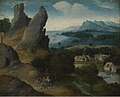 Joachim Patinier, Paysage avec la fuite en Égypte, avant 1515 [64][22].