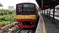 8-car 205 series set 48 (formerly Musashino Line set M7) at Kampung Bandan, October 2019