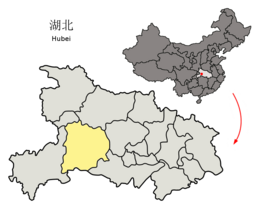 Yichang – Mappa