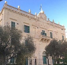 Palazzo Fra Paolo Rafel Spinola, San Ġiljan, Malta (17. Jh.)