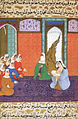 Infant Muhammad and his wet nurse Halima Sadia bint Dhuaib. From Siyer-I Nebi or Life of the Prophet ca. 1594