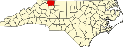 Koartn vo Surry County innahoib vo North Carolina