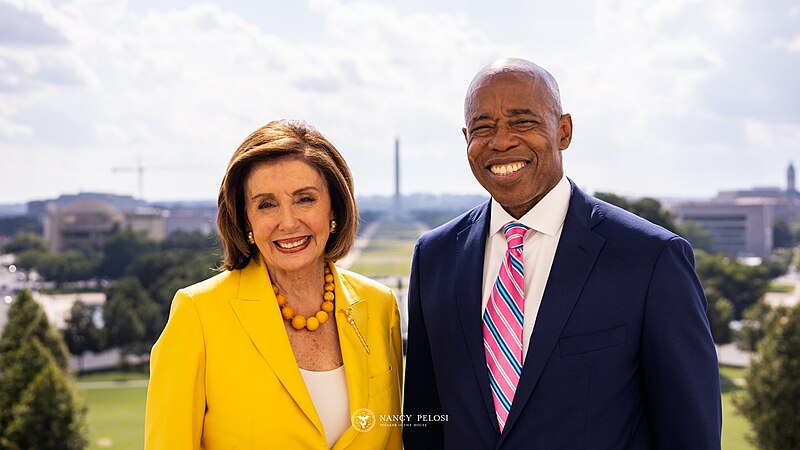 File:Nancy Pelosi and Eric Adams at the Speaker's Balcony.jpg