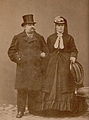 Johanns Vater Andreas und Marie Oberhammer im Jahre 1870