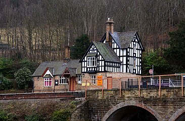 Llangollen station, north Wales