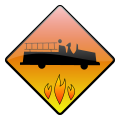 Firetruck sign