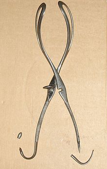 French forceps, Levret-Baudelocque type (1760–1860)