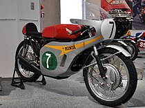 Honda RC 166 250cc-zescilinder uit 1966