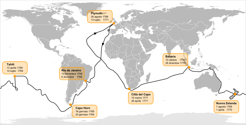 File:Itinerario del primo viaggio di James Cook.svg