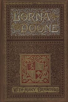 Cover of an illustrated 1893 edition of Lorna Doone