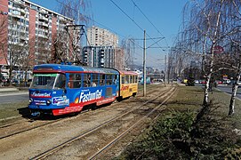 Sarajevo Tram-209 Line-3 2012-03-16.JPG