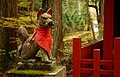 Kitsune au Takinoo-jinja.