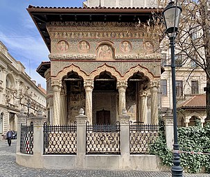 The Stavropoleos Church, downtown Bucharest, 1724[8]