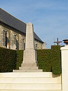 Le monument aux morts.