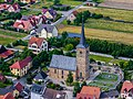 * Nomination Catholic parish church of St James in Ebing in the district of Bamberg, aerial view --Ermell 05:55, 14 August 2024 (UTC) * Promotion Good quality. --Jacek Halicki 06:25, 14 August 2024 (UTC)