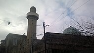 Gasimbey Mosque. Crossing of Hazi Aslanov Street, 90 and Husu Hajiyev Street (built in early 20th c.).[6] Architect Mirza Gafar Ismayilov