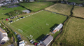 St Just Football Club from the air