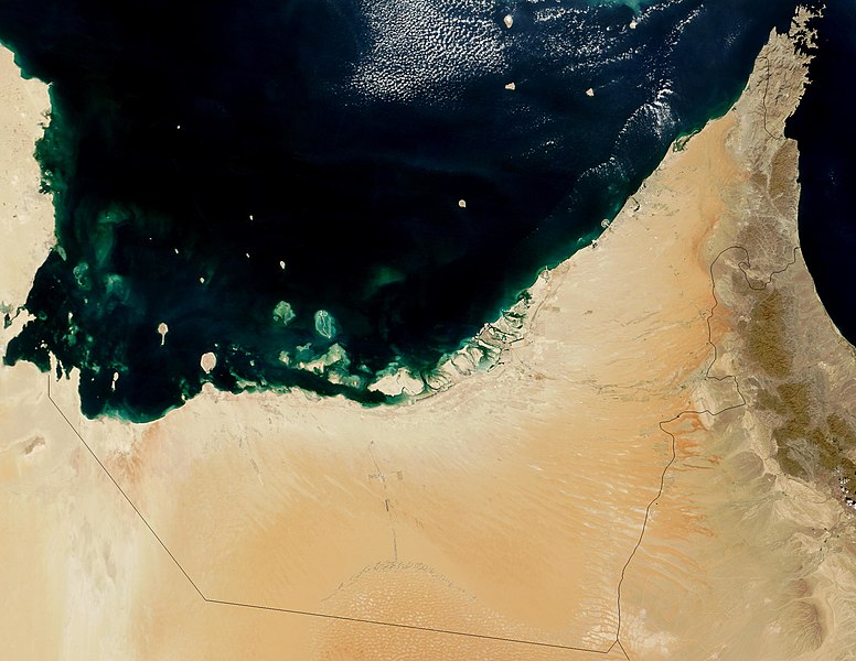 File:Satellite image of United Arab Emirates in October.jpg