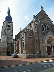 The church in Beauquesne