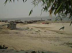 Brahmaputra River in Chilmari