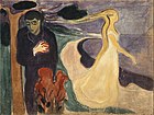 Separation, 1896, 96 cm × 127 cm (37+3⁄4 in × 50 in), Munch Museum, Oslo