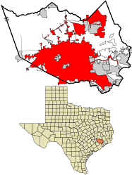 Houston – Mappa