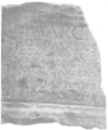 An inscription