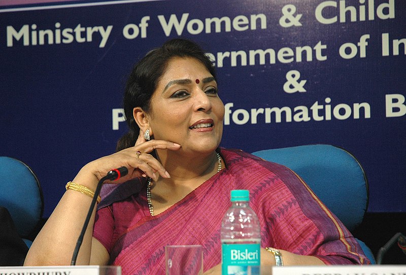 File:Renuka Chowdhury at a press conference to brief about the Government’s initiatives for women welfare and development, in New Delhi on March 03, 2008.jpg