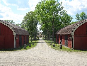 Huvudaxeln mot söder