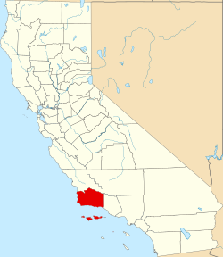 Koartn vo Santa Barbara County innahoib vo Kalifornien