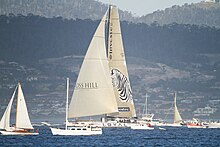 Investec Loyal about to win 2011 Sydney to Hobart.jpg