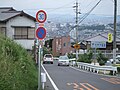 高松市牟礼町牟礼八栗のケーブル八栗登山口駅付近を終点側に向かって