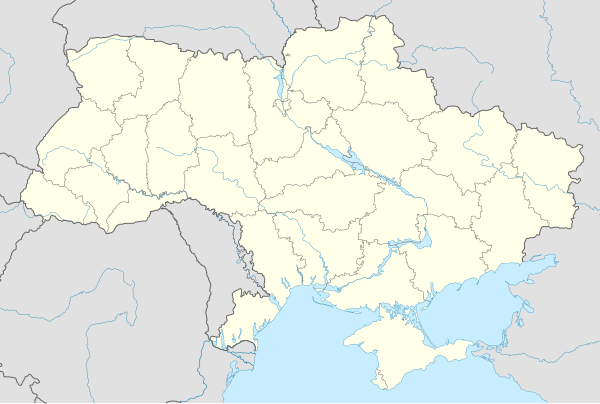 2012–13 Ukrainian Second League is located in Ukraine