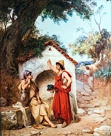 Algériennes autour de la fontaine (vers 1886), Musée des Beaux-Arts de Narbonne.