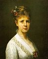 Juana Verrue. 1877. Öleo sobre tela 65,5 x 54,5 cm.