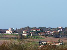 A general view of Montagrier