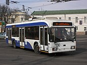 AKSM-321 - low-floor third-generation trolley bus in Moscow