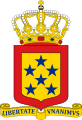 Coat of arms of the Netherlands Antilles before 1986.