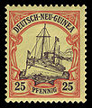 D-Neu Guinea Michel-Nr 11 25 Pfg