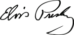 Signature d'Elvis Presley